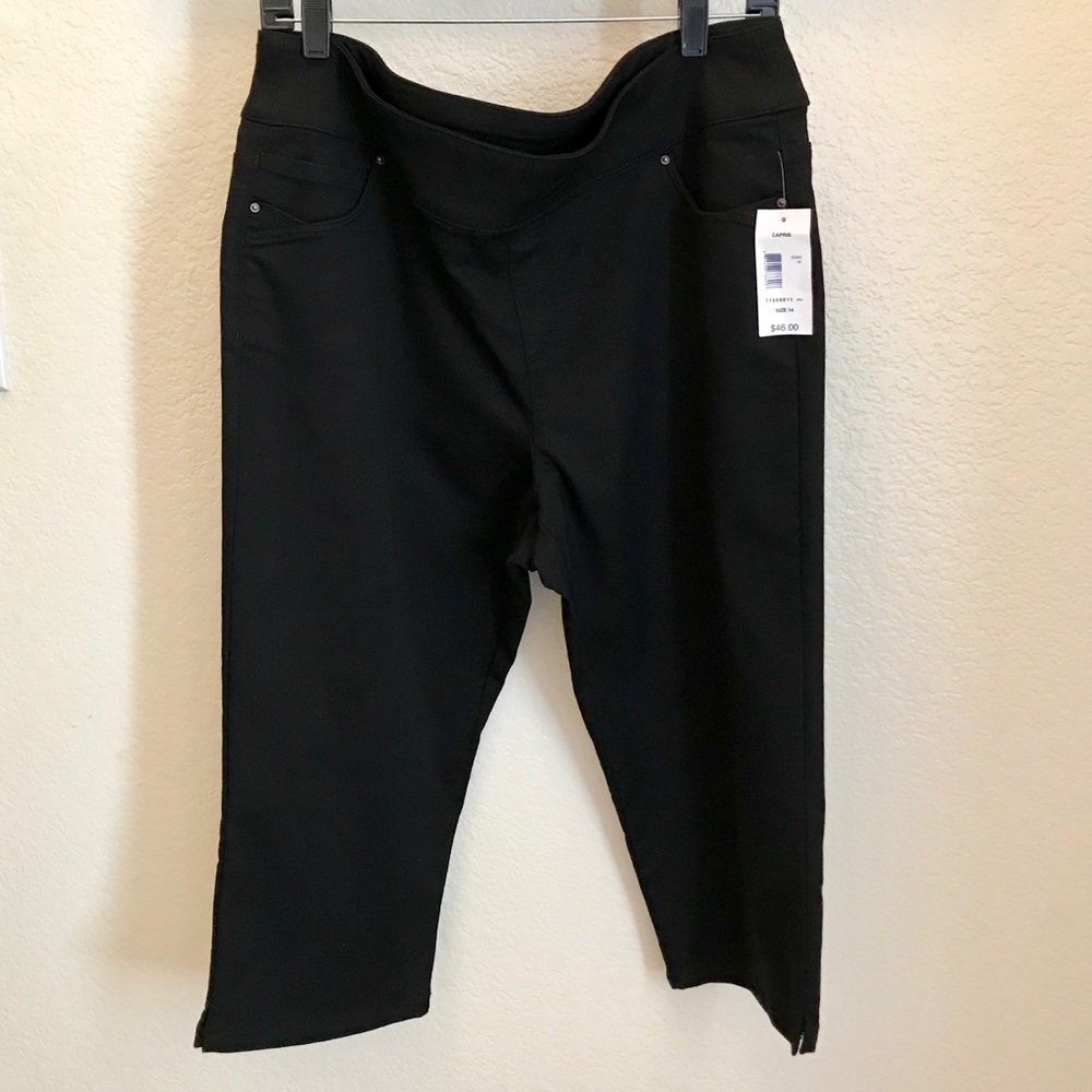 NWT cropped stretch dress pants.